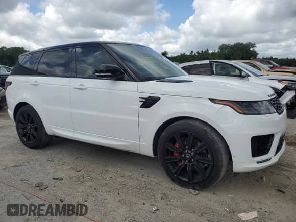 2021 Land Rover Range Rover Sport HSE Silver Edition with VIN SALWR2SU7MA784391, listed as a Copart auction lot 60969565 with 48,817 mi miles and Salvage title. Bid and sale history available at DreamBid. Image 4.