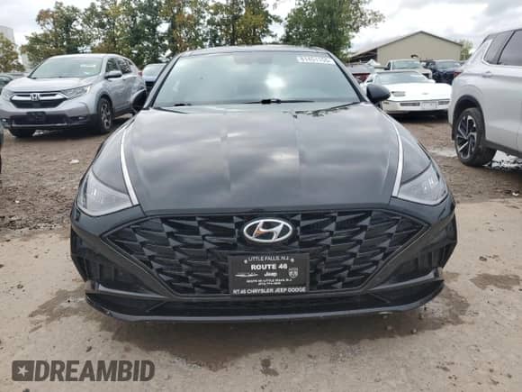 2022 Hyundai Sonata SEL Plus с VIN KMHL44J25NA235094, выставлен на аукционе Copart как лот 81451155 с пробегом 15 850 миль миль и Списание • Salvage title. История ставок и продаж доступна на DreamBid. Изображение 5.