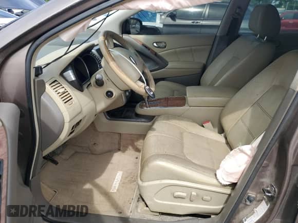 2012 Nissan Murano SL with VIN JN8AZ1MW8CW230907, listed as a Copart auction lot 68218165 with 205,914 mi miles and Salvage title. Bid and sale history available at DreamBid. Image 7.