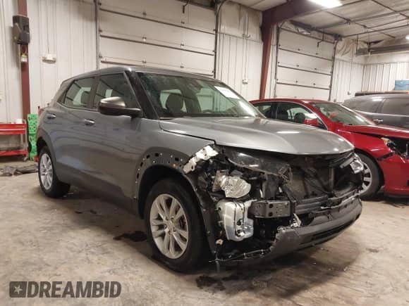 2021 Chevrolet TrailBlazer LS with VIN KL79MNSL0MB022121, listed as a IAAI auction lot 41417013 with 52,156 mi miles and . Bid and sale history available at DreamBid. Image 1.