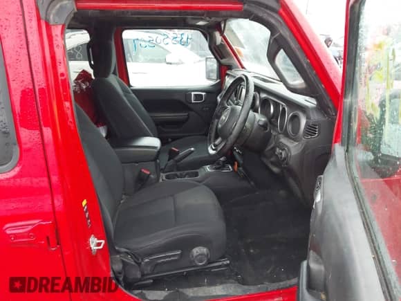 2021 Jeep Wrangler Unlimited Sport with VIN 1C4HJXKN5MW602803, listed as a IAAI auction lot 43550507 with 85,899 mi miles and . Bid and sale history available at DreamBid. Image 5.