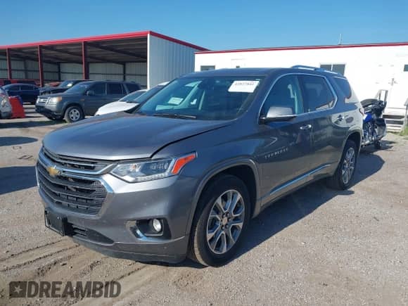 2020 Chevrolet Traverse Premier с VIN 1GNEVKKW5LJ145402, выставлен на аукционе IAAI как лот 42827841 с пробегом 67 612 миль миль и . История ставок и продаж доступна на DreamBid. Изображение 2.