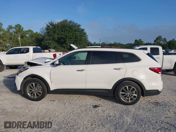 2017 Hyundai Santa Fe SE z VIN KM8SN4HF3HU232571, wystawiony jako IAAI lot #43397555 z przebiegiem 78 180 mil mil oraz . Historia ofert i sprzedaży dostępna na DreamBid. Obrazek 14.