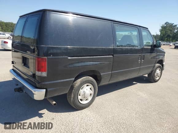 2008 Ford Econoline Cargo Commercial with VIN 1FTNE14W98DB08021, listed as a Copart auction lot 53819605 with 145,010 mi miles and Clean title. Bid and sale history available at DreamBid. Image 3.