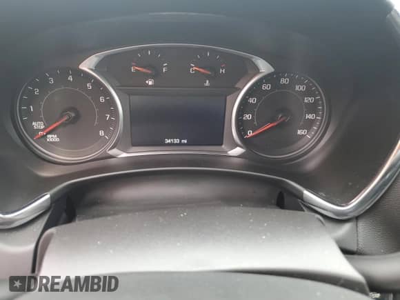 2024 Chevrolet Equinox LT with VIN 3GNAXUEG4RL237594, listed as a Copart auction lot 87216915 with 34,133 mi miles and Non repairable. Bid and sale history available at DreamBid. Image 9.