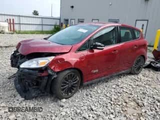 2017 Ford C-Max SE с VIN 1FADP5EU9HL107912, выставлен на аукционе Copart как лот 66146235 с пробегом 93 640 миль миль и На запчасти • Non repairable. История ставок и продаж доступна на DreamBid. Изображение 1.