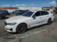 2021 BMW 5 Series 530i with VIN WBA53BH02MCF27541, listed as a Copart auction lot 70518715 with Not provided miles and Salvage title. Bid and sale history available at DreamBid. Image 1.