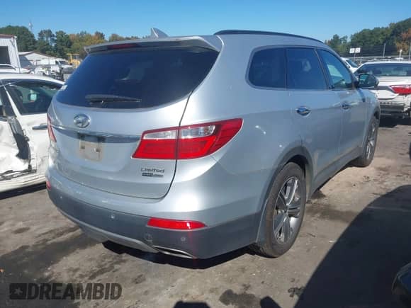 2015 Hyundai Santa Fe Limited z VIN KM8SRDHF9FU095881, wystawiony jako IAAI lot #43529122 z przebiegiem 128 312 mil mil oraz . Historia ofert i sprzedaży dostępna na DreamBid. Obrazek 4.