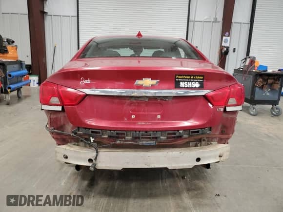 2014 Chevrolet Impala LTZ with VIN 1G1145SL2EU111753, listed as a Copart auction lot 51867965 with 130,646 mi miles and Salvage title. Bid and sale history available at DreamBid. Image 6.