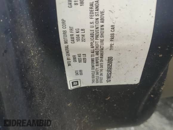 1999 Chevrolet Malibu LS с VIN 1G1NE52J6X6250093, выставлен на аукционе Copart как лот 64425934 с пробегом 118 262 миль миль и Списание • Salvage title. История ставок и продаж доступна на DreamBid. Изображение 14.