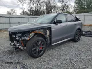 2025 Land Rover Range Rover Sport Autobiography with VIN SAL119E97SA430708, listed as a Copart auction lot 48209245 with 7,470 mi miles and Salvage title. Bid and sale history available at DreamBid. Image 1.