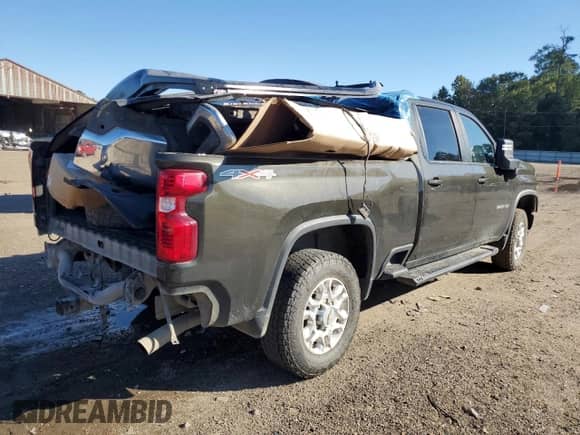 2022 Chevrolet Silverado 2500HD LT z VIN 1GC4YNE73NF227409, wystawiony jako Copart lot #85296955 z przebiegiem 180 864 mil mil oraz Szkoda całkowita • Salvage title. Historia ofert i sprzedaży dostępna na DreamBid. Obrazek 3.