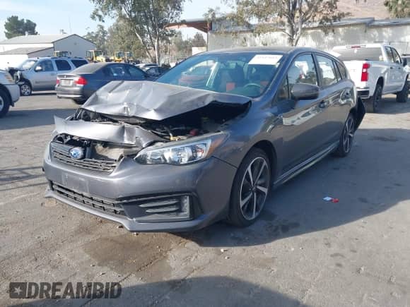 2020 Subaru Impreza Special Sports with VIN 4S3GTAL67L3722550, listed as a IAAI auction lot 41147015 with 42,464 mi miles and . Bid and sale history available at DreamBid. Image 2.