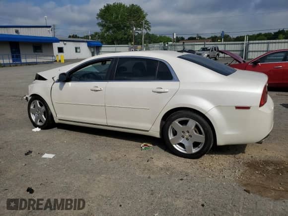 2010 Chevrolet Malibu 2LT with VIN 1G1ZD5E72AF297035, listed as a Copart auction lot 54222275 with Not provided miles and Salvage title. Bid and sale history available at DreamBid. Image 2.