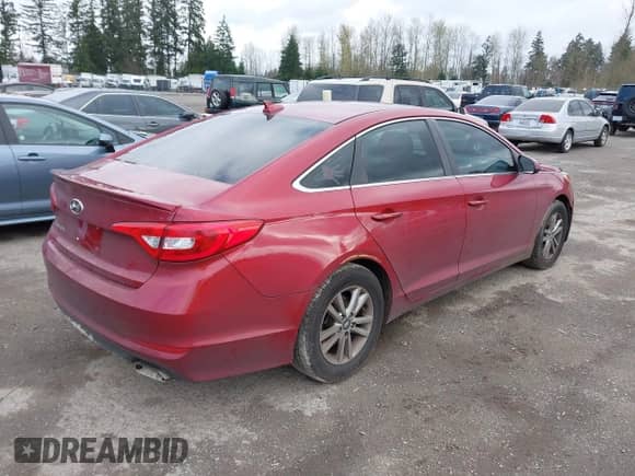 2016 Hyundai Sonata SE с VIN 5NPE24AF0GH406643, выставлен на аукционе IAAI как лот 42057929 с пробегом 152 587 миль миль и . История ставок и продаж доступна на DreamBid. Изображение 4.