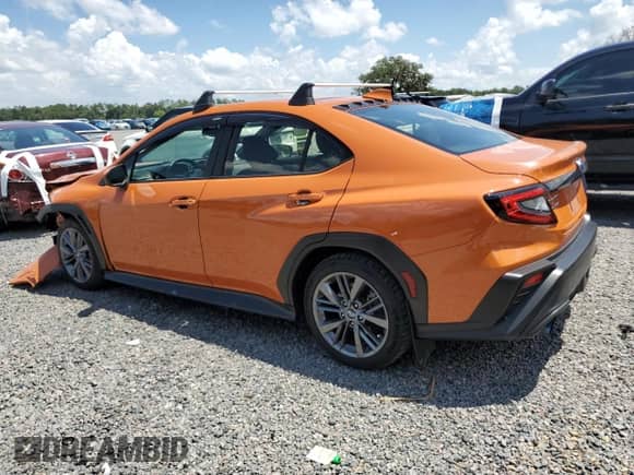 2022 Subaru WRX with VIN JF1VBAA61N9013390, listed as a Copart auction lot 68421605 with 51,489 mi miles and Salvage title. Bid and sale history available at DreamBid. Image 2.