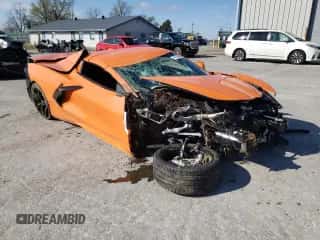 2022 Chevrolet Corvette 3LT z VIN 1G1YC3D47N5101211, wystawiony jako Copart lot #45196993 z przebiegiem 2 165 mil mil oraz . Historia ofert i sprzedaży dostępna na DreamBid. Obrazek 4.