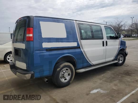 2018 Chevrolet Express Cargo с VIN 1GCWGAFG7J1912491, выставлен на аукционе Copart как лот 47119905 с пробегом 142 521 миль миль и Списание • Salvage title. История ставок и продаж доступна на DreamBid. Изображение 3.