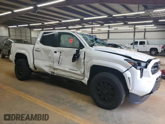 2024 Toyota Tacoma SR5 with VIN 3TYLB5JN4RT023262, listed as a Copart auction lot 68445605 with Not provided miles and Salvage title. Bid and sale history available at DreamBid. Image 4.