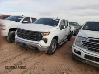 2025 Chevrolet Silverado 1500 z VIN 3GCUKAED6SG181603, wystawiony jako Copart lot #45716915 z przebiegiem 2 147 mil mil oraz Szkoda całkowita • Salvage title. Historia ofert i sprzedaży dostępna na DreamBid. Obrazek 1.