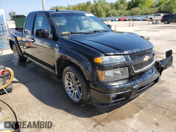 2012 Chevrolet Colorado with VIN 1GCESEFP3C8132855, listed as a Copart auction lot 72382184 with 213,323 mi miles and Salvage title. Bid and sale history available at DreamBid. Image 4.