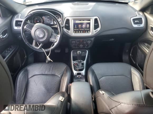 2021 Jeep Compass 80th Anniversary with VIN 3C4NJCEB4MT538353, listed as a Copart auction lot 85693435 with 81,766 mi miles and Clean title. Bid and sale history available at DreamBid. Image 8.