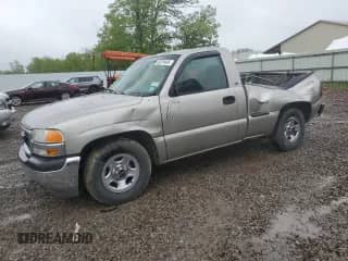 2001 GMC Sierra 1500 SL with VIN 1GTEC14W51Z238201, listed as a Copart auction lot 58315405 with 128,621 mi miles and Salvage title. Bid and sale history available at DreamBid. Image 1.