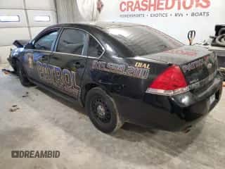 2011 Chevrolet Impala Police Police with VIN 2G1WD5EMXB1137065, listed as a Copart auction lot 82906884 with Not provided miles and Salvage title. Bid and sale history available at DreamBid. Image 2.