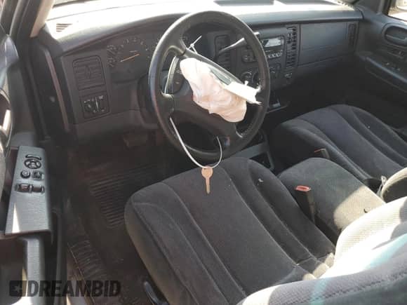2001 Dodge Dakota with VIN 1B7GG22X41S309217, listed as a Copart auction lot 44257285 with 153,872 mi miles and Salvage title. Bid and sale history available at DreamBid. Image 8.