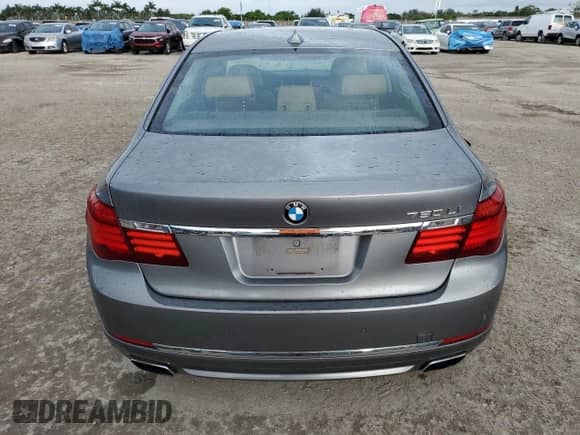 2013 BMW 7 Series 750Li with VIN WBAYE8C53DD133244, listed as a Copart auction lot 62671675 with 64,167 mi miles and Clean title. Bid and sale history available at DreamBid. Image 6.