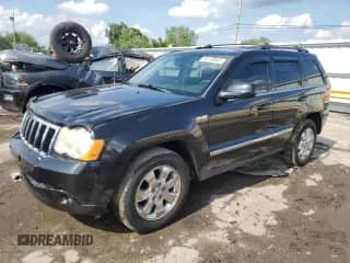 2008 Jeep Grand Cherokee Limited z VIN 1J8HR58268C224971, wystawiony jako Copart lot #64193045 z przebiegiem 96 420 mil mil oraz Szkoda całkowita • Salvage title. Historia ofert i sprzedaży dostępna na DreamBid. Obrazek 1.