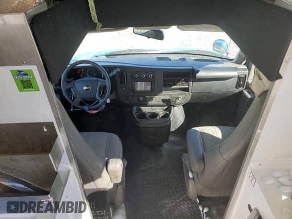 2018 Chevrolet City Express Cargo with VIN 1GB0GRFP7J1219655, listed as a Copart auction lot 76334724 with 56,699 mi miles and Salvage title. Bid and sale history available at DreamBid. Image 5.