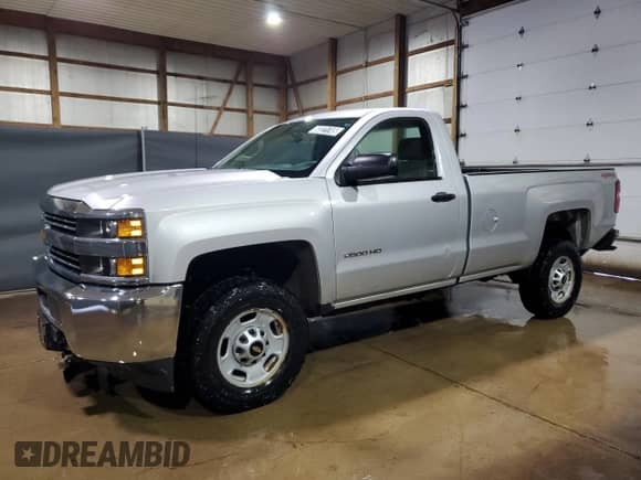 2015 Chevrolet Silverado 2500HD Work Truck with VIN 1GC0KUEG9FZ525988, listed as a Copart auction lot 60221745 with 10,918 mi miles and Clean title. Bid and sale history available at DreamBid. Image 1.
