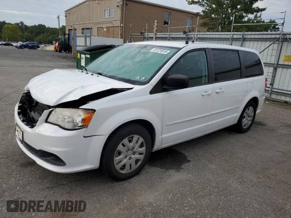 2015 Dodge Grand Caravan SE Plus with VIN 2C4RDGBG7FR558618, listed as a Copart auction lot 81121815 with 180,716 mi miles and Salvage title. Bid and sale history available at DreamBid. Image 1.