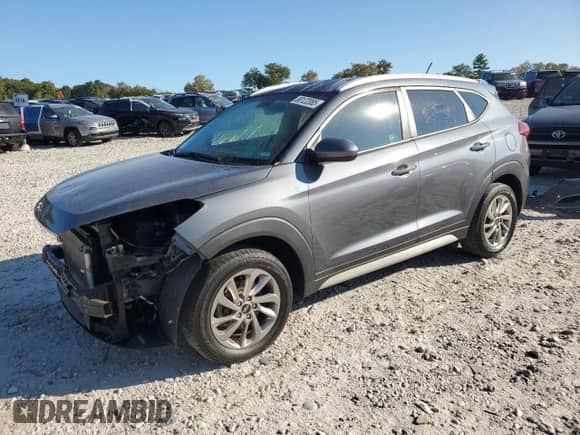 2017 Hyundai Tucson SE with VIN KM8J3CA44HU502220, listed as a Copart auction lot 80122085 with 121,120 mi miles and Salvage title. Bid and sale history available at DreamBid. Image 1.