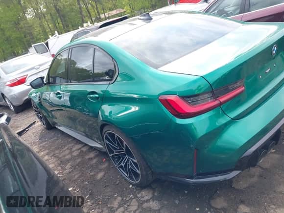 2022 BMW M3 with VIN WBS53AY03NFL94517, listed as a IAAI auction lot 42026142 with 96,679 mi miles and . Bid and sale history available at DreamBid. Image 15.