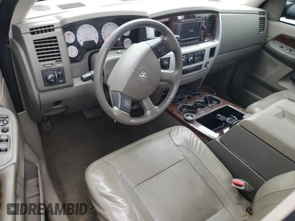 2009 Dodge RAM with VIN 3D3MX48L29G545944, listed as a Copart auction lot 80945355 with 110,299 mi miles and Salvage title. Bid and sale history available at DreamBid. Image 8.