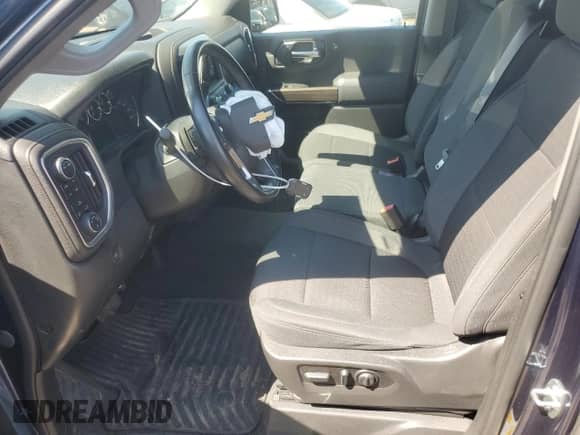 2022 Chevrolet Silverado 1500 LT with VIN 1GCPYJEK1NZ217521, listed as a Copart auction lot 56142645 with 22,374 mi miles and Salvage title. Bid and sale history available at DreamBid. Image 7.