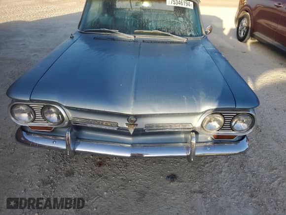 1962 Chevrolet Corvair с VIN 20967W291405, выставлен на аукционе Copart как лот 75346194 с пробегом 20 831 миль миль и Списание • Salvage title. История ставок и продаж доступна на DreamBid. Изображение 11.