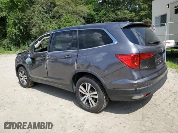 2017 Honda Pilot EX z VIN 5FNYF6H3XHB095358, wystawiony jako Copart lot #64002115 z przebiegiem 148 495 mil mil oraz Szkoda całkowita • Salvage title. Historia ofert i sprzedaży dostępna na DreamBid. Obrazek 2.