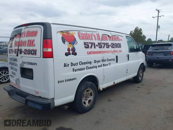 2008 Chevrolet Express Cargo с VIN 1GCFG15X481190344, выставлен на аукционе IAAI как лот 43220928 с пробегом 239 278 миль миль и . История ставок и продаж доступна на DreamBid. Изображение 4.