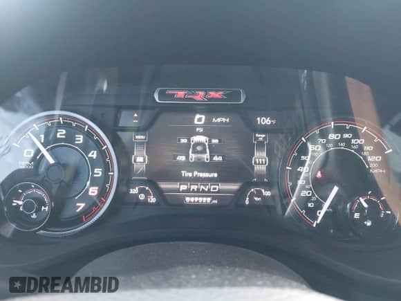 2022 Ram 1500 TRX with VIN 1C6SRFU97NN112337, listed as a IAAI auction lot 42210305 with 47,322 mi miles and . Bid and sale history available at DreamBid. Image 7.