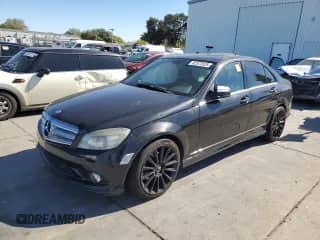2008 Mercedes-Benz C 300 Sport with VIN WDDGF54X18F057209, listed as a Copart auction lot 82372625 with 122,599 mi miles and Salvage title. Bid and sale history available at DreamBid. Image 1.