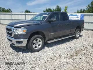 2023 Ram 1500 Big Horn with VIN 1C6RRFBG6PN535378, listed as a Copart auction lot 64306655 with 51,462 mi miles and Non repairable. Bid and sale history available at DreamBid. Image 1.