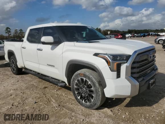 2024 Toyota Tundra Limited Hybrid with VIN 5TFJC5EC8RX005141, listed as a Copart auction lot 84735794 with 14,122 mi miles and Salvage title. Bid and sale history available at DreamBid. Image 4.