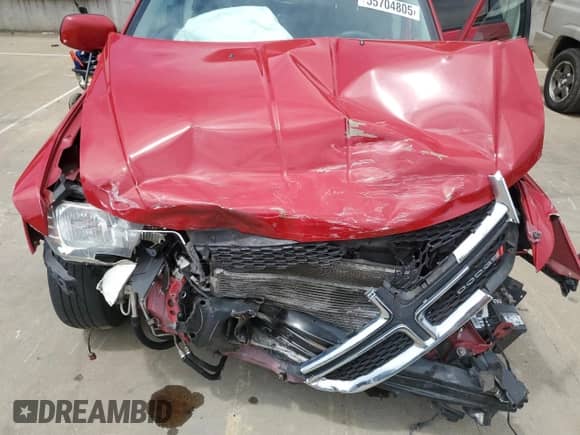 2013 Dodge Journey SXT with VIN 3C4PDCBG0DT535157, listed as a Copart auction lot 55704805 with Not provided miles and Non repairable. Bid and sale history available at DreamBid. Image 12.