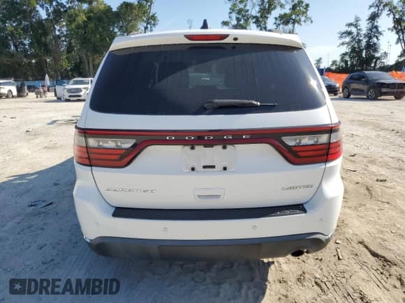 2016 Dodge Durango Limited with VIN 1C4RDHDG4GC340598, listed as a Copart auction lot 62467635 with 109,002 mi miles and Salvage title. Bid and sale history available at DreamBid. Image 6.