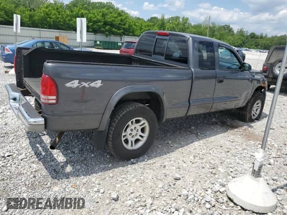 2004 Dodge Dakota with VIN 1D7HG12K84S672178, listed as a Copart auction lot 60396005 with 270,950 mi miles and Salvage title. Bid and sale history available at DreamBid. Image 3.