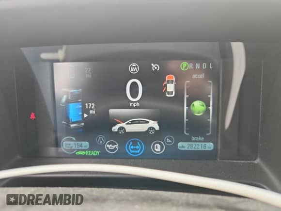 2013 Chevrolet Volt с VIN 1G1RA6E48DU109820, выставлен на аукционе Copart как лот 82051505 с пробегом 282 216 миль миль и Списание • Salvage title. История ставок и продаж доступна на DreamBid. Изображение 9.