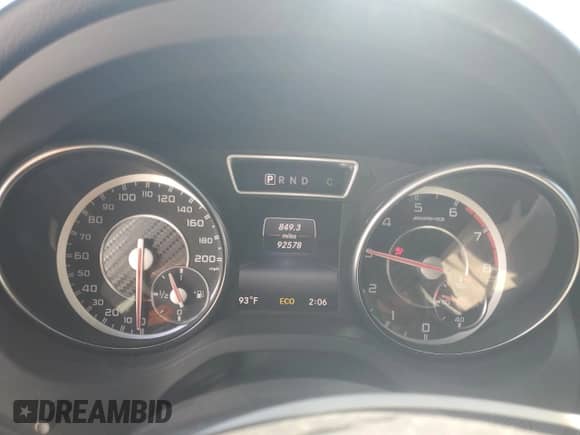 2014 Mercedes-Benz CLA 45 AMG с VIN WDDSJ5CB8EN132035, выставлен на аукционе Copart как лот 67320555 с пробегом 92 578 миль миль и Списание • Salvage title. История ставок и продаж доступна на DreamBid. Изображение 9.